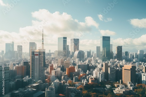 大都市〜東京の街並みイメージ01