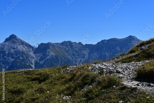 Schöne Landschaft im Stubaital in Tirol 
