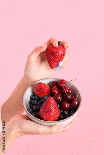 Woman with Fruit