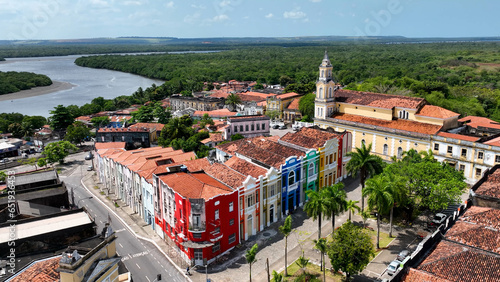 Fotografie Historical downtown city of Joao Pessoa at Brazilian Paraiba State