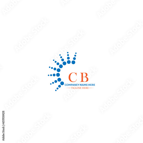 CB letter logo design in 3 style. CB polygon, circle, triangle, hexagon, flat and simple style with black and white color variation letter logo set in one artboard CB logo, CB.