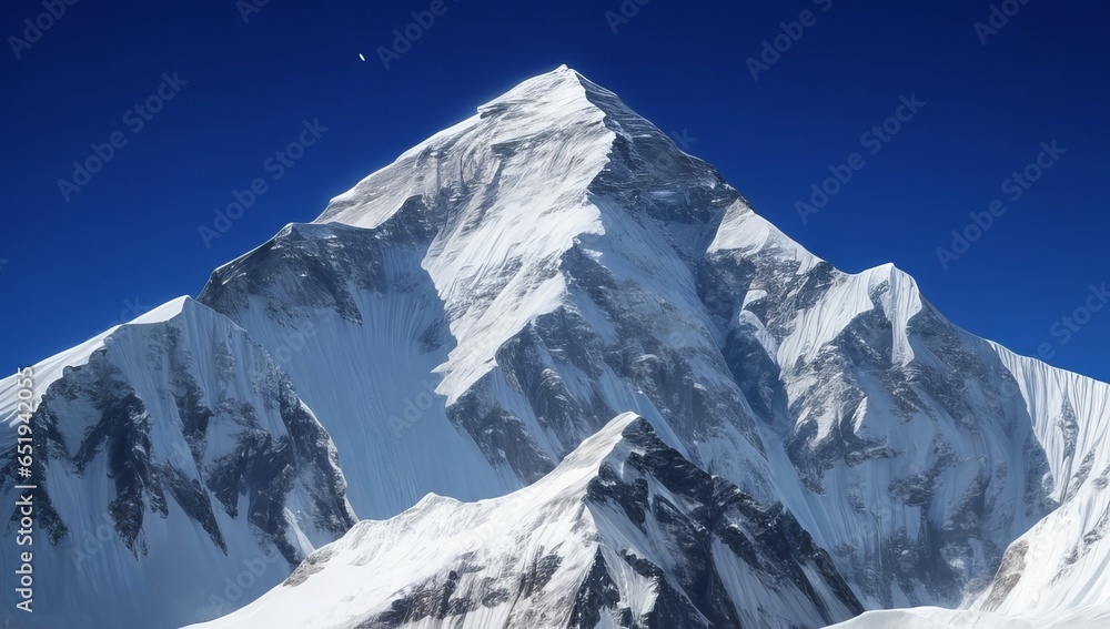The highest peak on Earth.