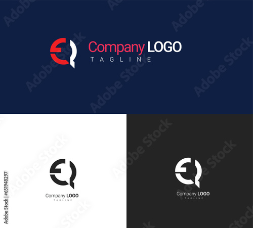 E and R letter logo concept with geometric style. logo built from the hand holding the wrench represents the automotive workshop. monogram logo style