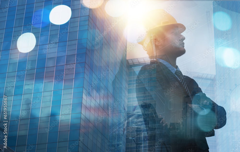 building, architect, blueprint, engineer, builder, contractor, helmet, project, industrial, structure. foreman equimented helmet and thinking for future. building architect background is showed. building, architect, blueprint, engineer, builder, contractor, helmet, project, industrial, structure. foreman equimented helmet and thinking for future. building architect background is showed.
