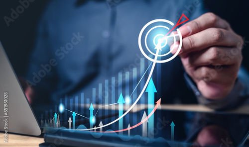 Fotografie development, growth, plan, progress, success, target, financial, goal, investment, management