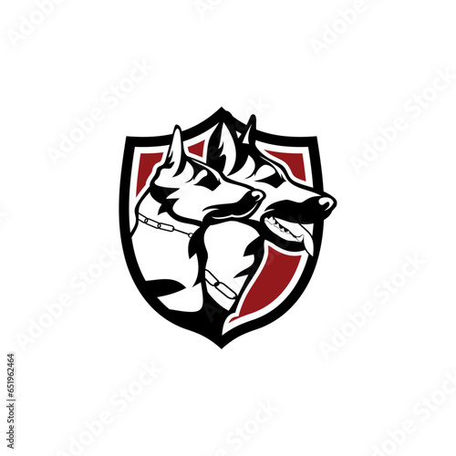 Guard Dog Shield Logo – Security Emblem for Protection Services