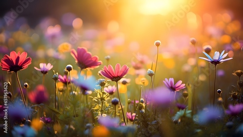 Flowers in the meadow