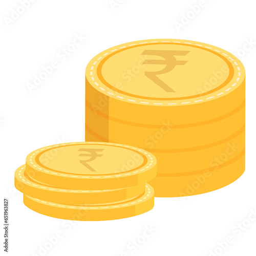 stacks of gold coins