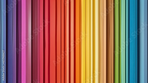 Rainbow Paper Stacks