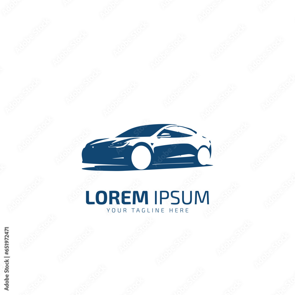 Car logo vector Garage Premium Concept Logo Design on white background.
