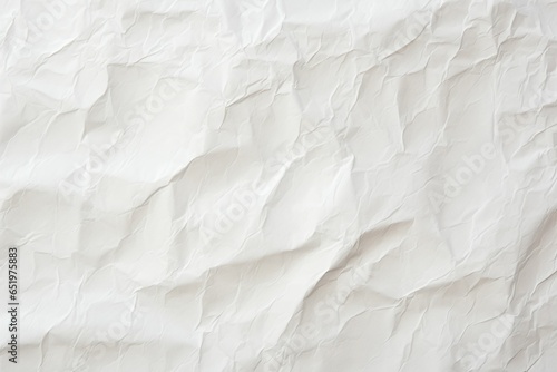 Weathered white paper texture background with creased crumpled surface grunge textures backdrop