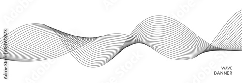 Lines for the background. black stripes on a white background. Vector for brochures.