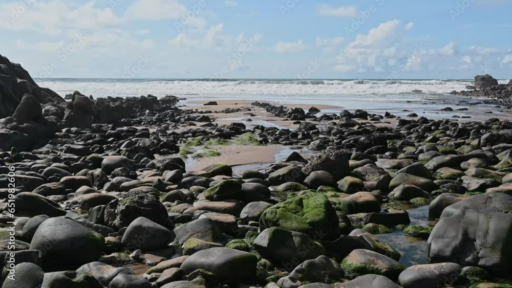 Cornwalls rocky beach at Duck Pool Cornwalls rocky beach at Duck Pool