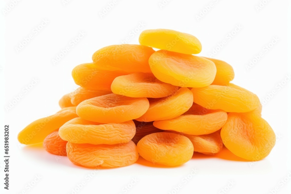 Sweet Dried apricot. Organic fruit sweet. Generate Ai Sweet Dried apricot. Organic fruit sweet. Generate Ai