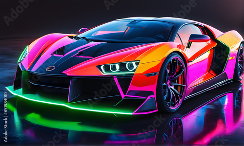 bright car and paint concept © franck