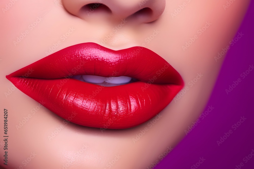 Beautiful plump bright lips Beautiful plump bright lips
