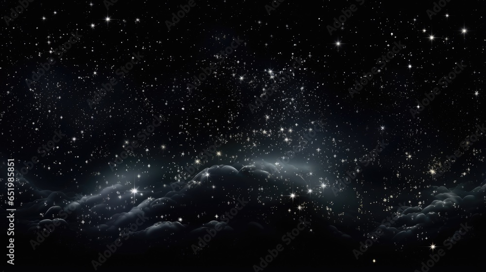 Black friday sale cosmic shining background. Abstract deep black galaxy illustration. Starry night sky space horizontal template.. Black friday sale cosmic shining background. Abstract deep black galaxy illustration. Starry night sky space horizontal template..