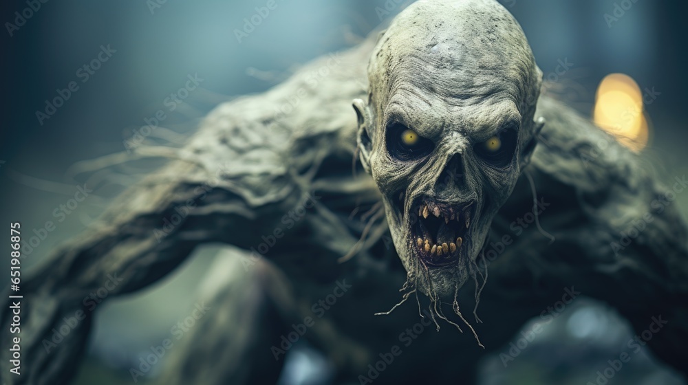 Skeleton. It's a creepy image. Concept of supernatural. Scary horror atmosphere. Skeleton. It's a creepy image. Concept of supernatural. Scary horror atmosphere.