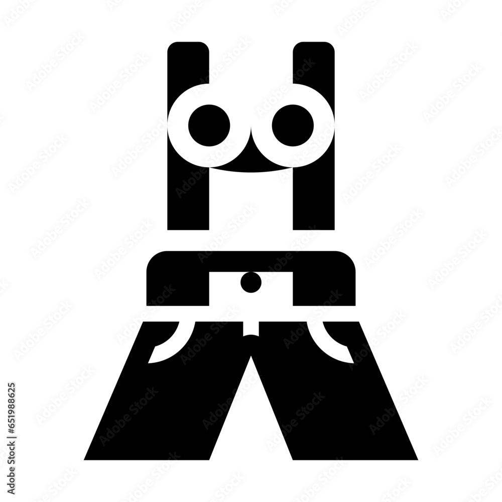 Lederhosen Filled Icon Lederhosen Filled Icon