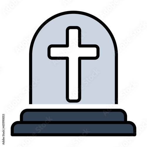 Tomb Cross Icon