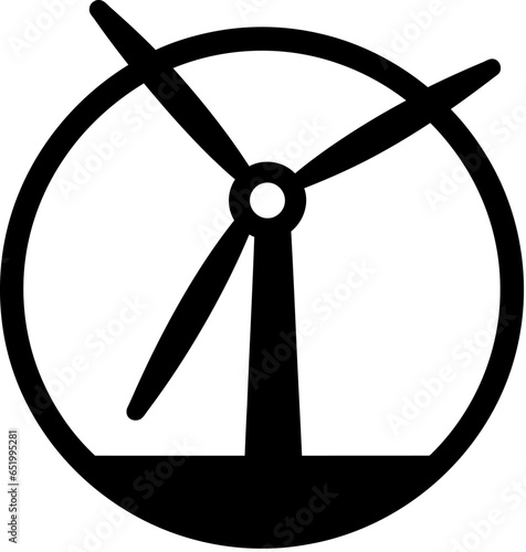 Wind turbines icon