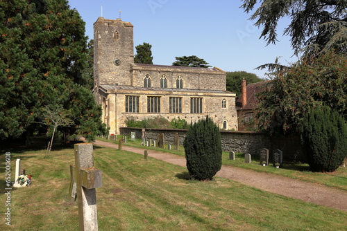 An English Village Church and Tower photo