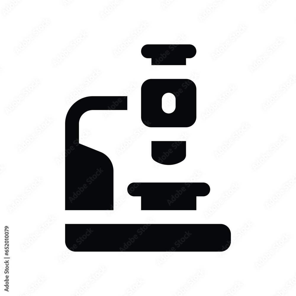 microscope solid icon. vector icon for your website, mobile, presentation, and logo design. microscope solid icon. vector icon for your website, mobile, presentation, and logo design.