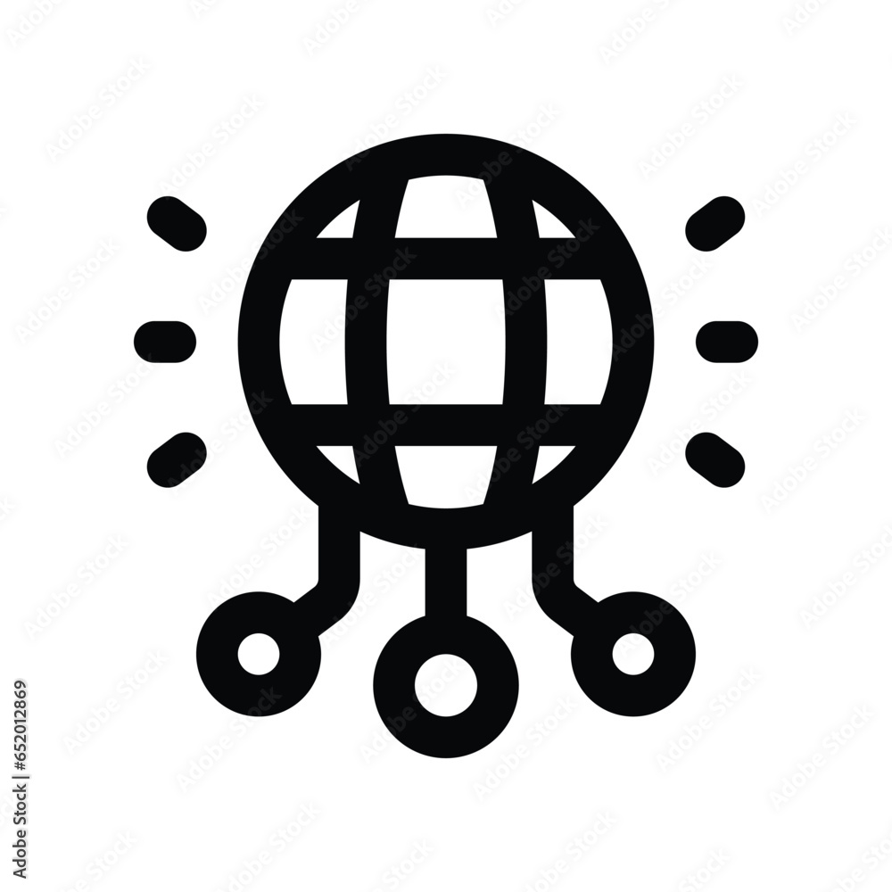 global network line icon. vector icon for your website, mobile, presentation, and logo design. global network line icon. vector icon for your website, mobile, presentation, and logo design.