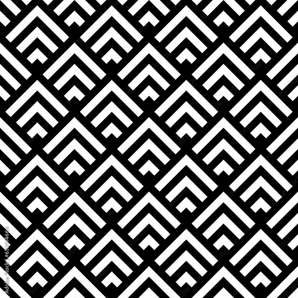 Seamless japanese mountains pattern. Repeated chevrons, angle brackets, curves background. Squama ornament. Scales image. Ancient window tracery motif. Digital paper for textile print. Vector art. Seamless japanese mountains pattern. Repeated chevrons, angle brackets, curves background. Squama ornament. Scales image. Ancient window tracery motif. Digital paper for textile print. Vector art.
