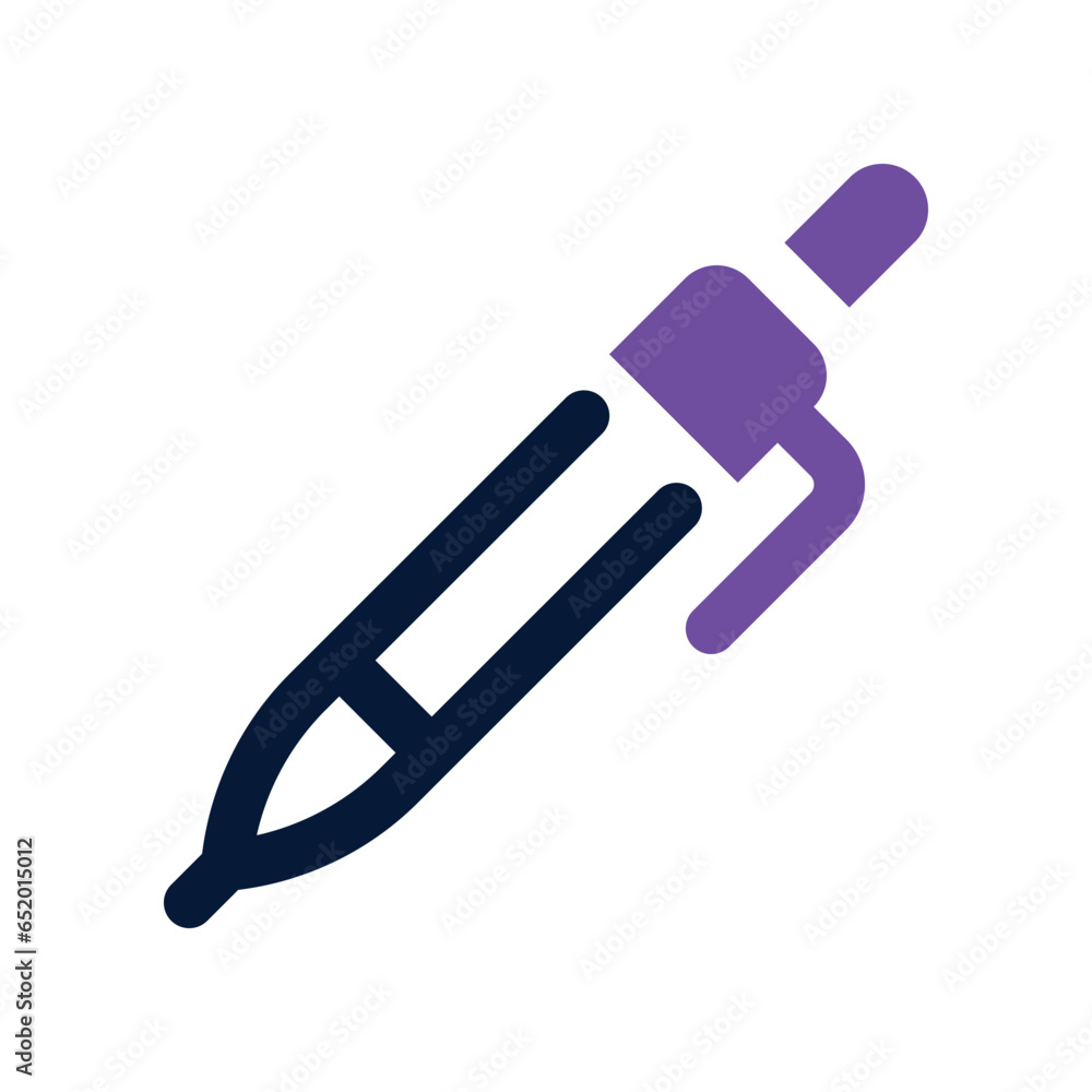 pen dual tone icon. vector icon for your website, mobile, presentation, and logo design. pen dual tone icon. vector icon for your website, mobile, presentation, and logo design.