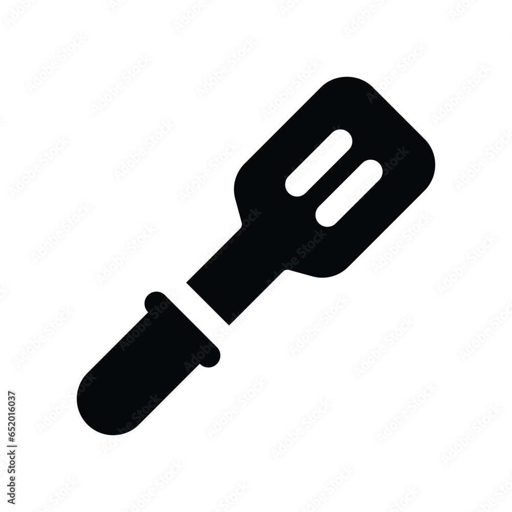 spatula solid icon. vector icon for your website, mobile, presentation, and logo design. spatula solid icon. vector icon for your website, mobile, presentation, and logo design.