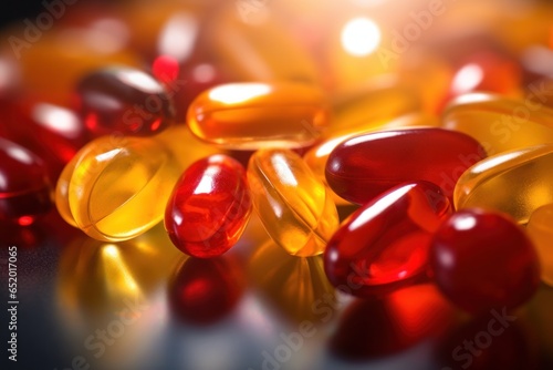 A detailed view of numerous pills in various vibrant colors. This image can be used to illustrate concepts related to healthcare, medication, pharmaceuticals, addiction, or drug abuse prevention.