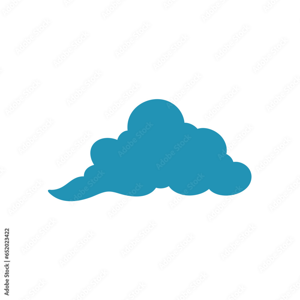 Cloud in Chinese style. Abstract blue cloudy Cloud in Chinese style. Abstract blue cloudy