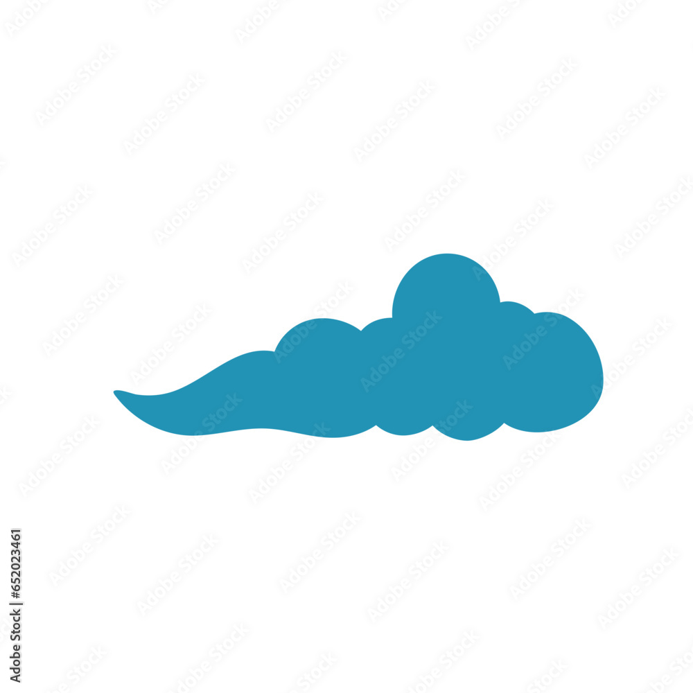 Cloud in Chinese style. Abstract blue cloudy Cloud in Chinese style. Abstract blue cloudy