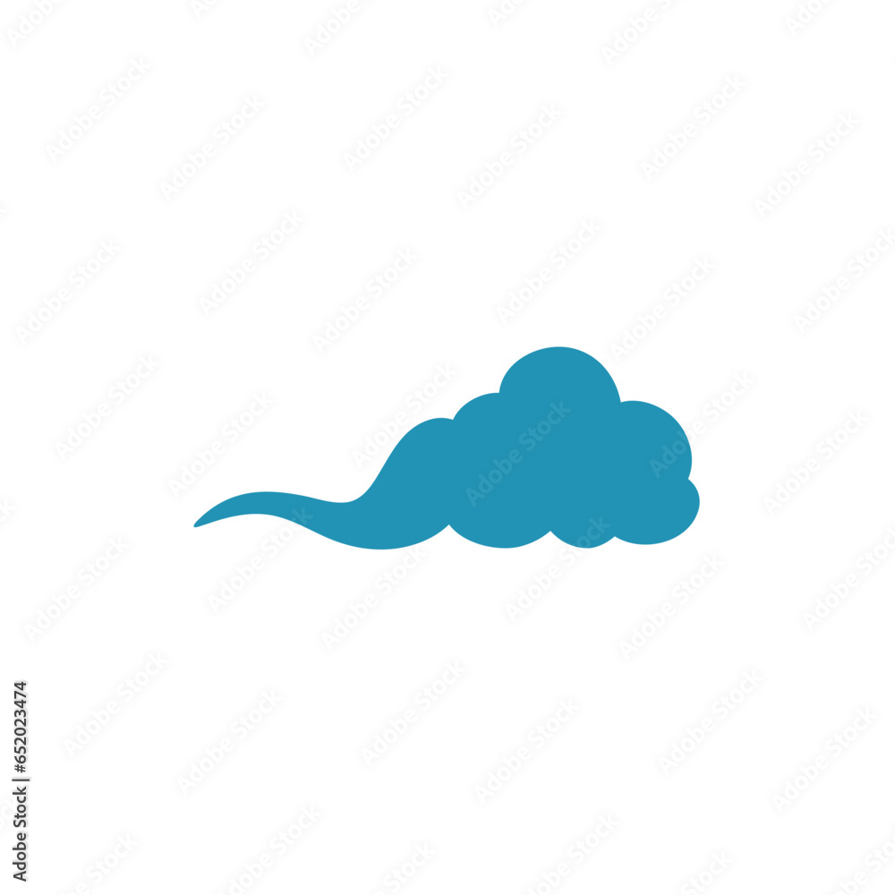 Cloud in Chinese style. Abstract blue cloudy Cloud in Chinese style. Abstract blue cloudy