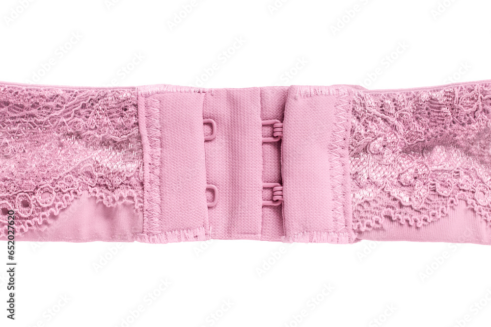 Bra clasp isolated Bra clasp isolated