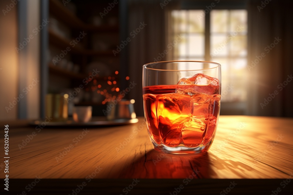 glass of whiskey, Generative AI