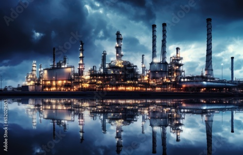 Industrial power plant oil industry