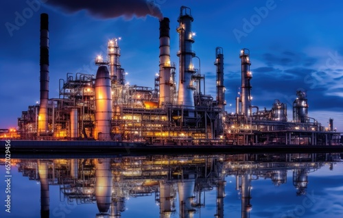 Industrial power plant oil industry