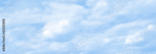 Vivid Colored Aesthetic Sky Background. Realistic Vector Clouds