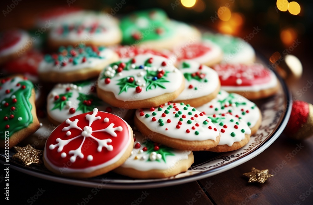 Christmas Cookies With Sprinkles Christmas Cookies With Sprinkles