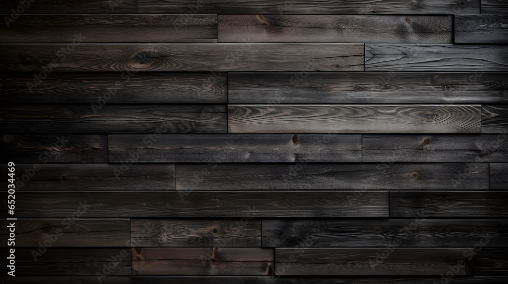 Fototapeta premium Dark Wood Shiplap Background