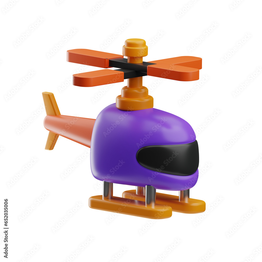transport and sign object Helicopter 3d illustration transport and sign object Helicopter 3d illustration