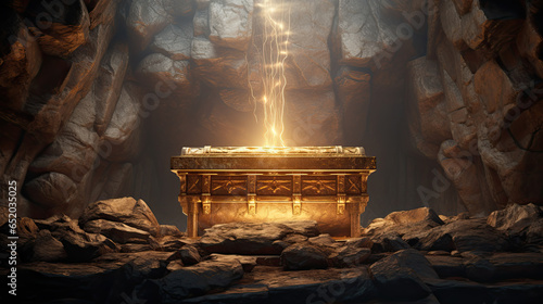 Illustration about Ark of the covenant. photo