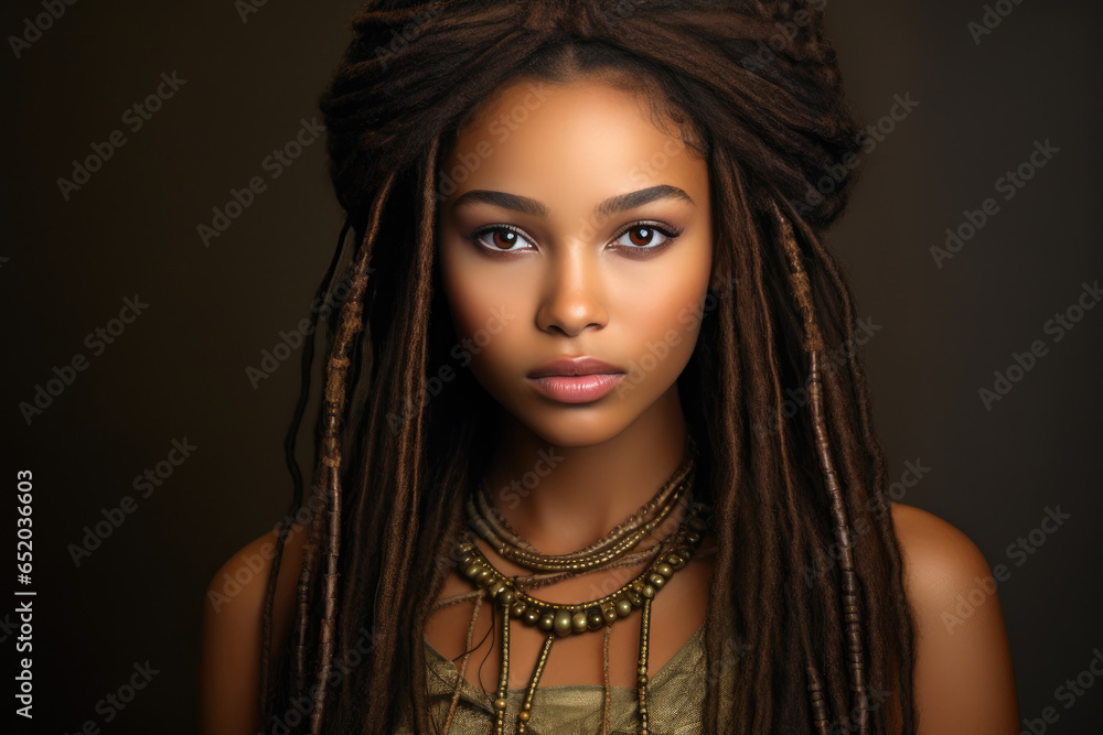 Exquisite South African Female Portrait Exquisite South African Female Portrait