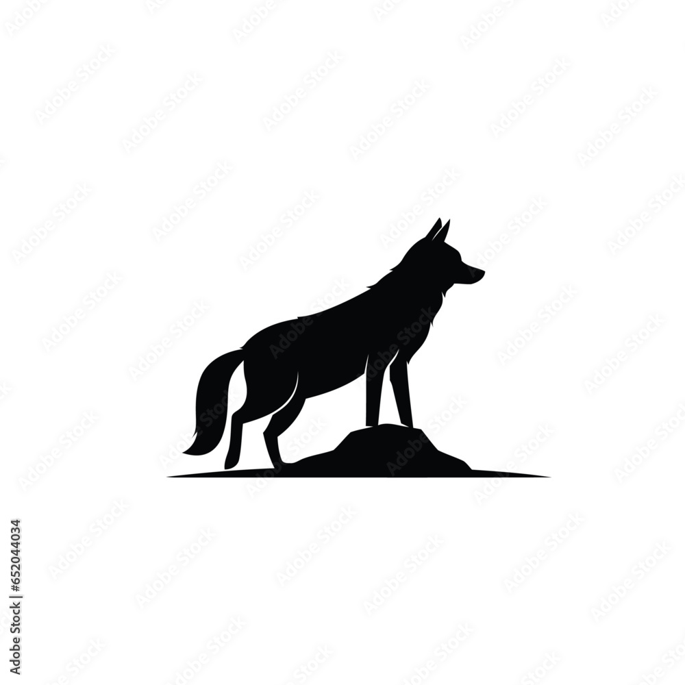 Fox vector logo art
