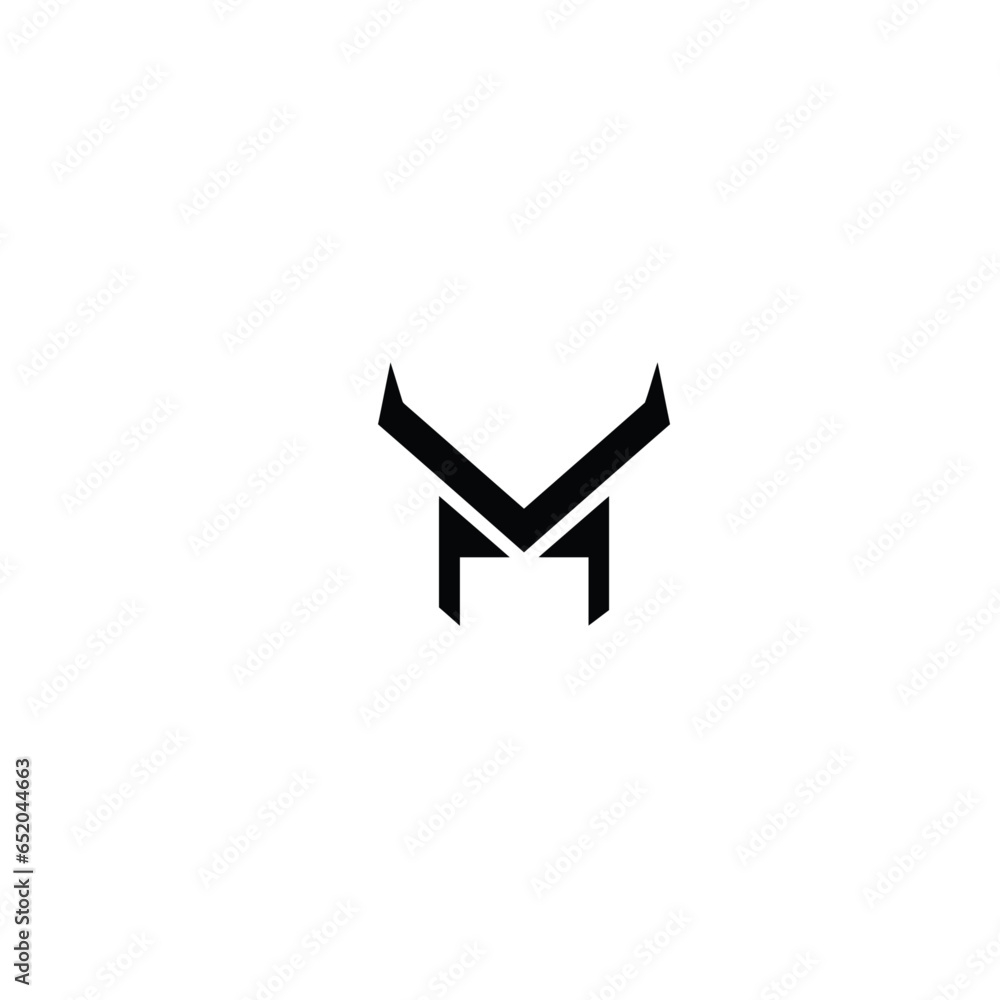 Vikings logo vector art with horn Vikings logo vector art with horn