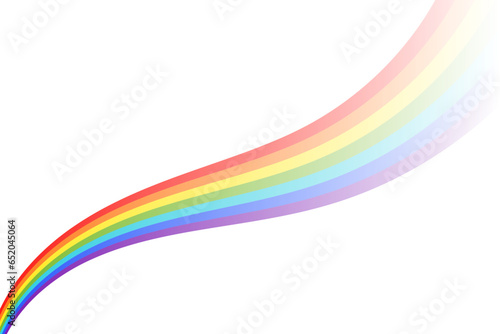 Rainbow wave spectrum abstract background