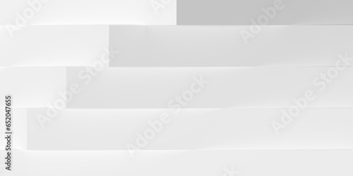 Fototapeta Naklejka Na Ścianę i Meble -  Modern minimal white rotated stacked boxes geometrical pattern background