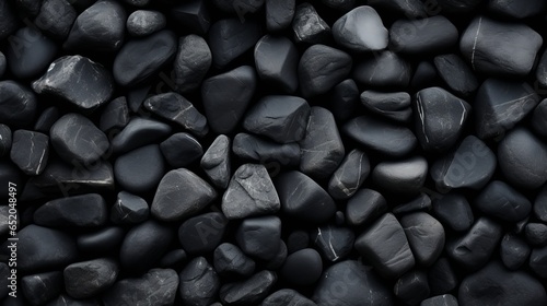 black stones background generated ai.